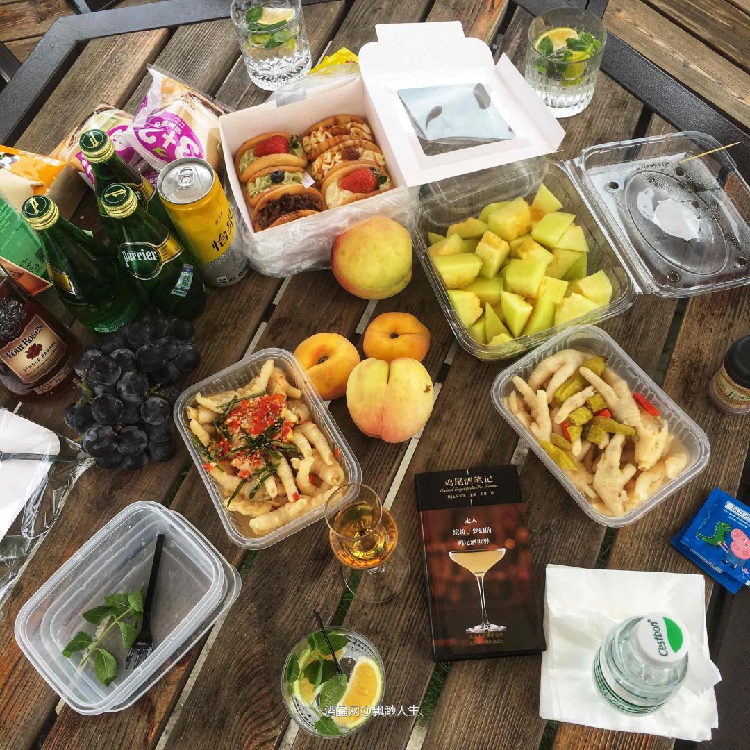 四玫瑰单桶真的好适合下午茶！