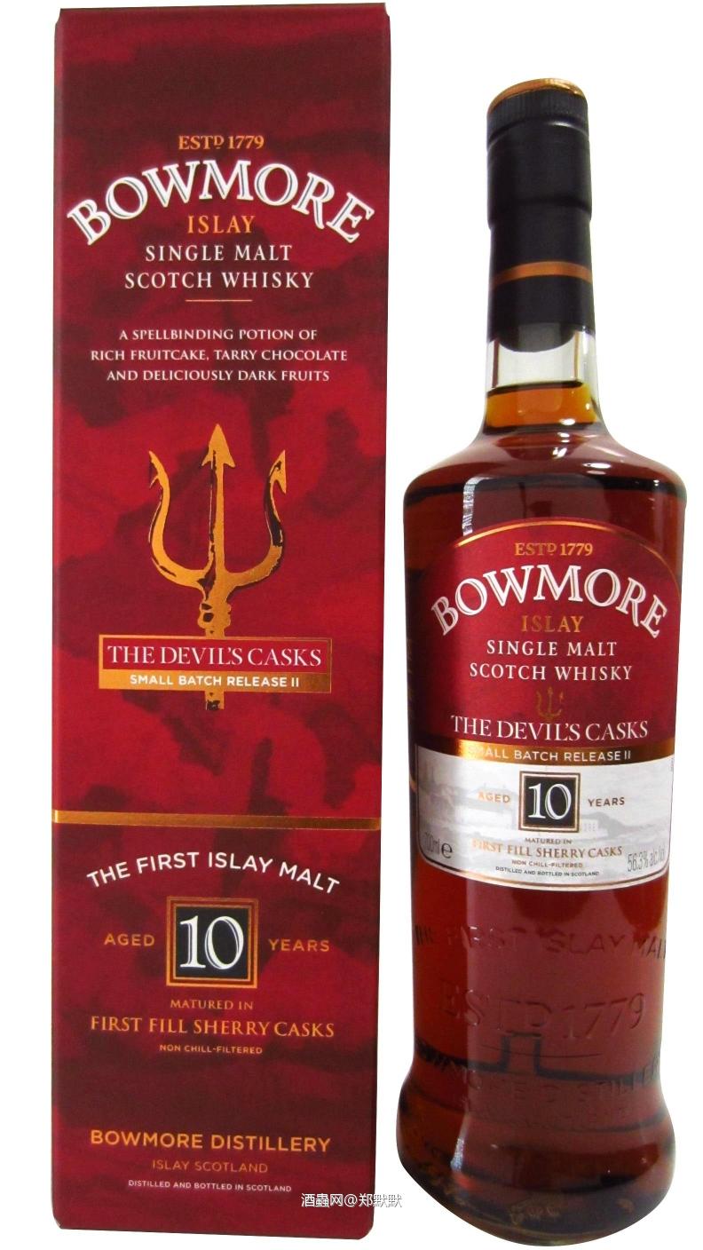 Bowmore 10 yo 'The Devil's Cask'  2014