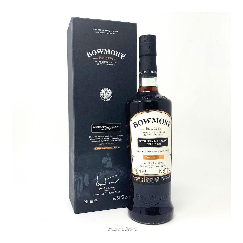 Bowmore 1997/2019 ‘Distillery Manager’s Selection’