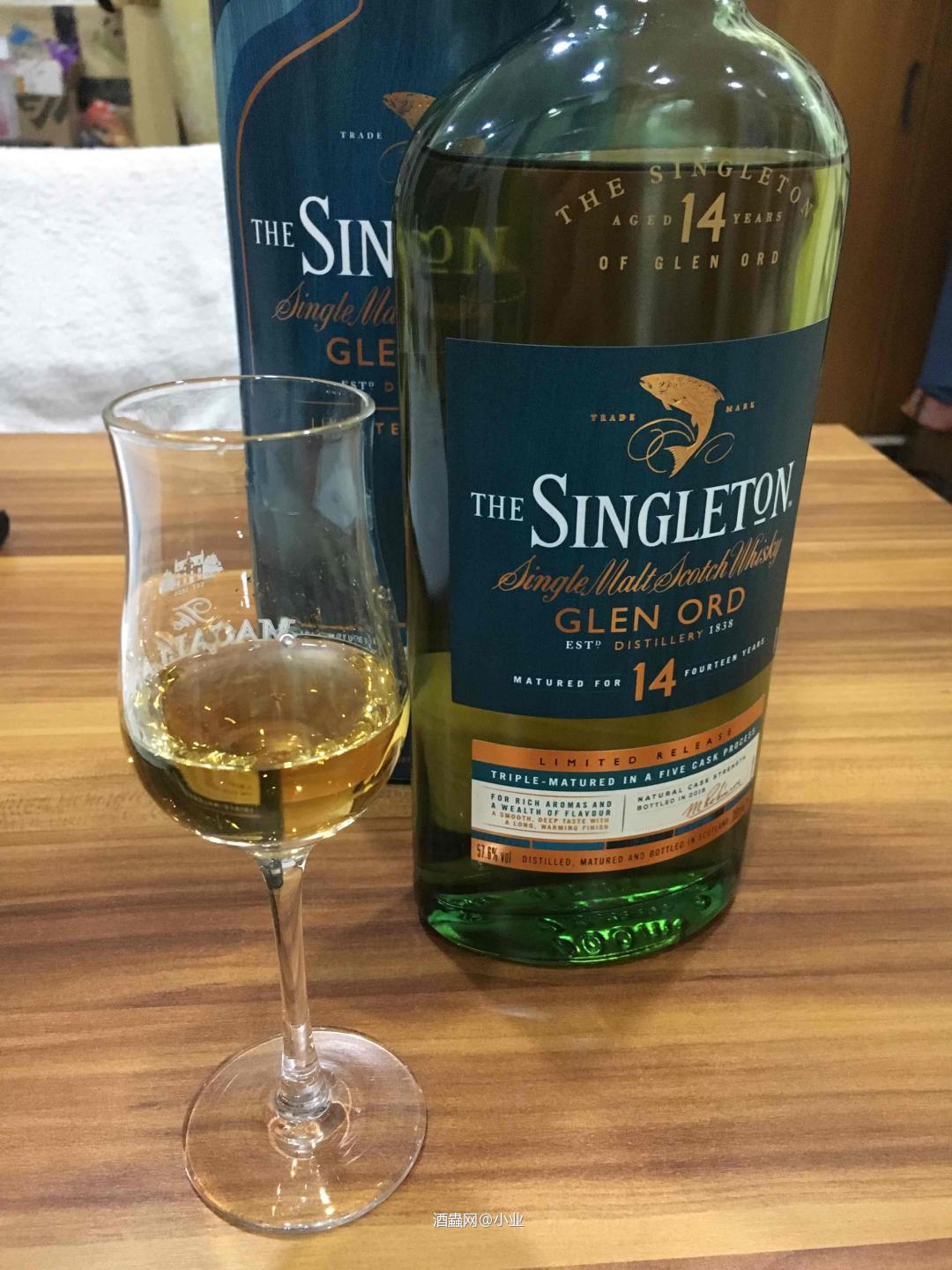 晚上开饮苏格登14年57.6%，作为自己的帝亚吉欧2018s…