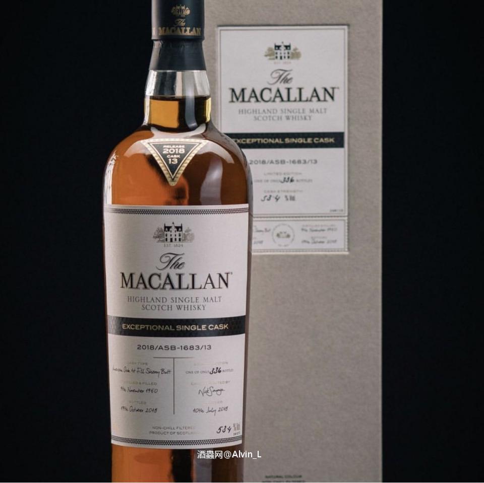 67年的麦卡伦单桶ESC,限量336瓶