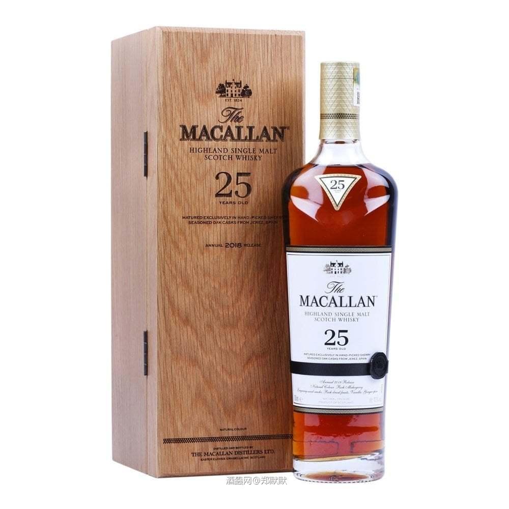 Macallan 25 yo 'Sherry Oak'