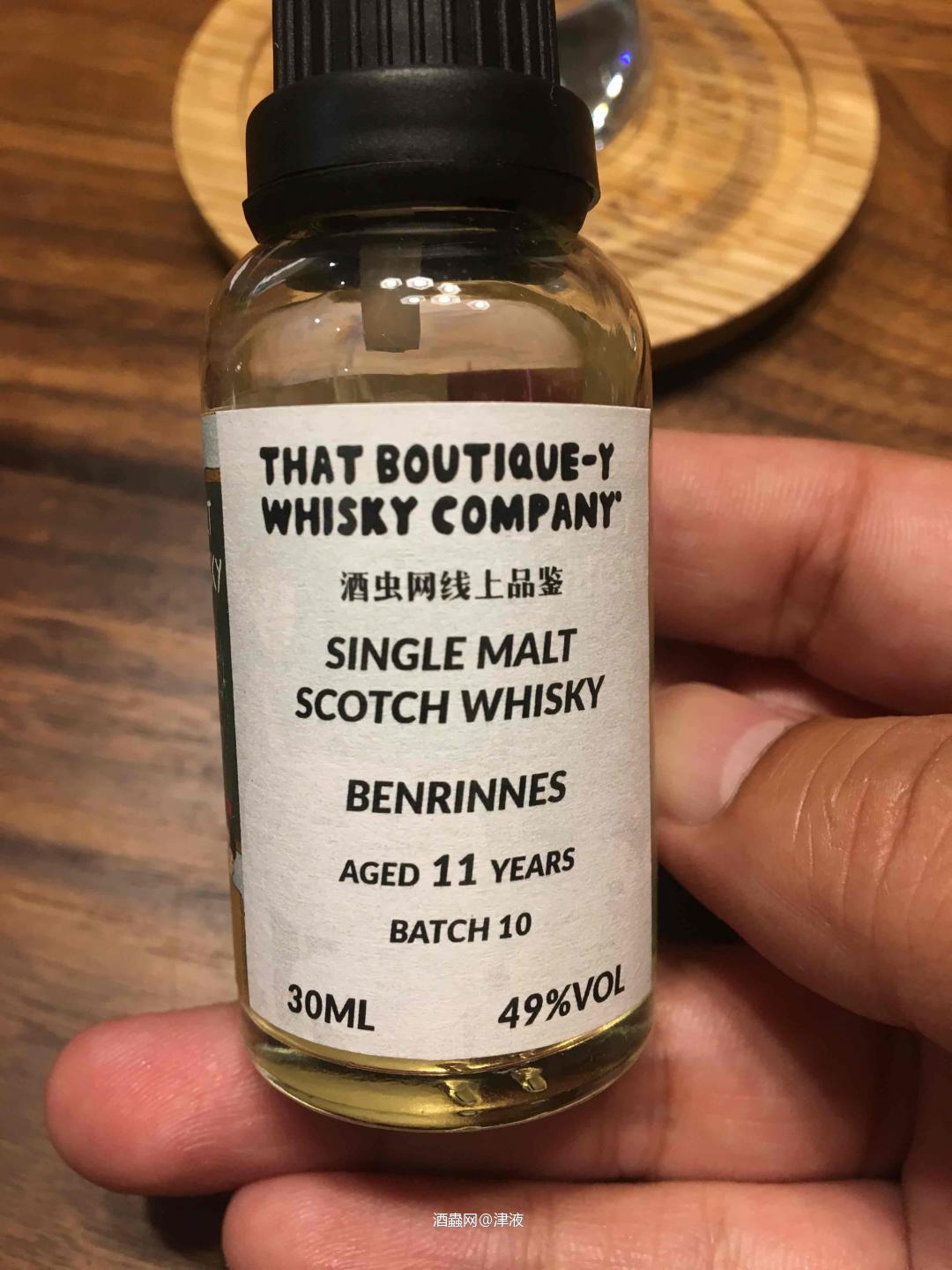 1.benrinnes 11yo 49%vol 颜色：…