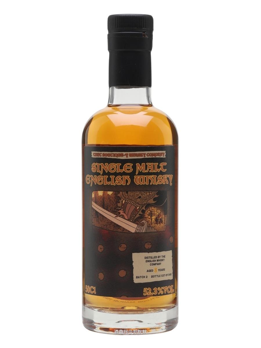 TBWC漫画标 English whisky company 8 yo