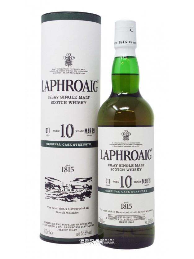 Laphroaig 10 yo 'Original Cask Strength' 2019