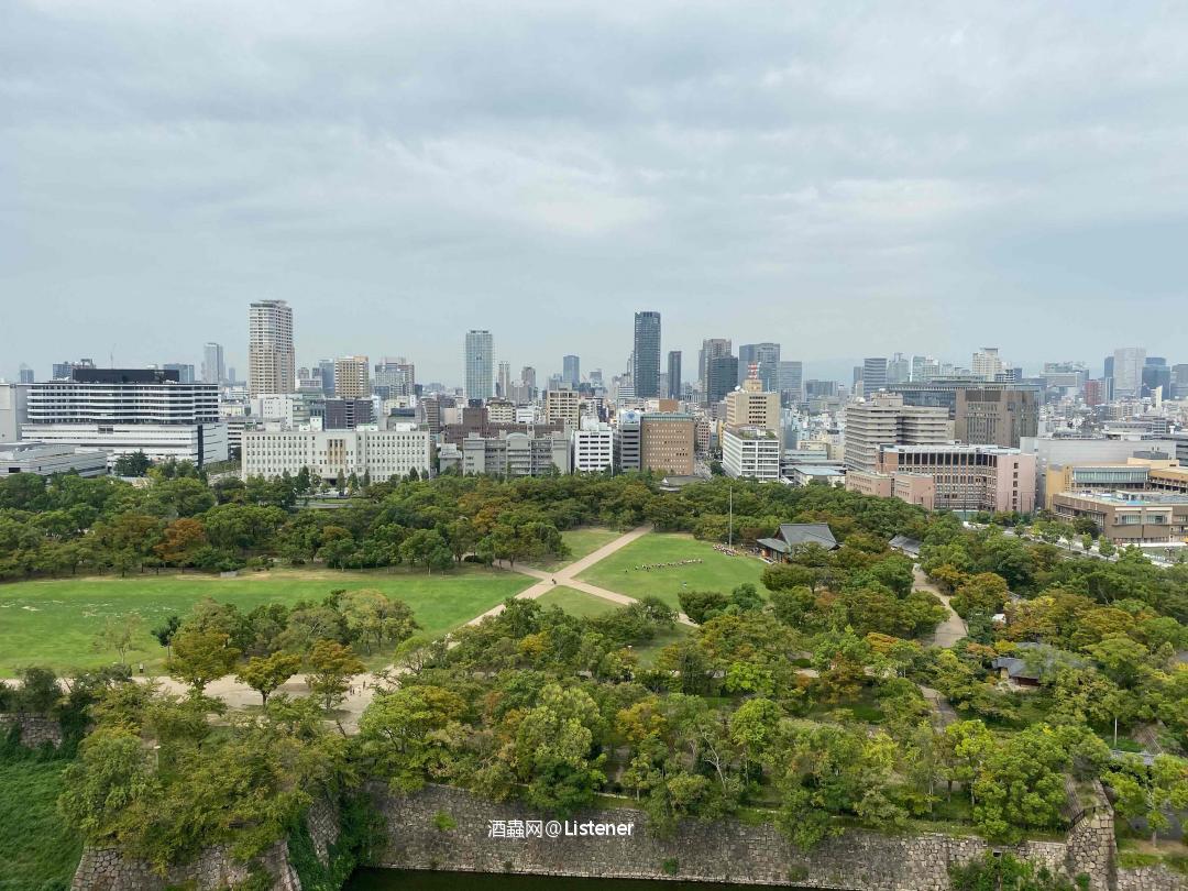 游大阪，稍后去参观山崎酒厂