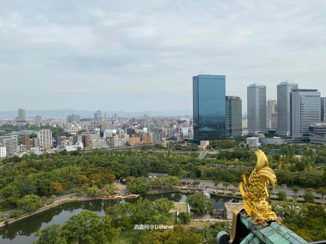 游大阪，稍后去参观山崎酒厂