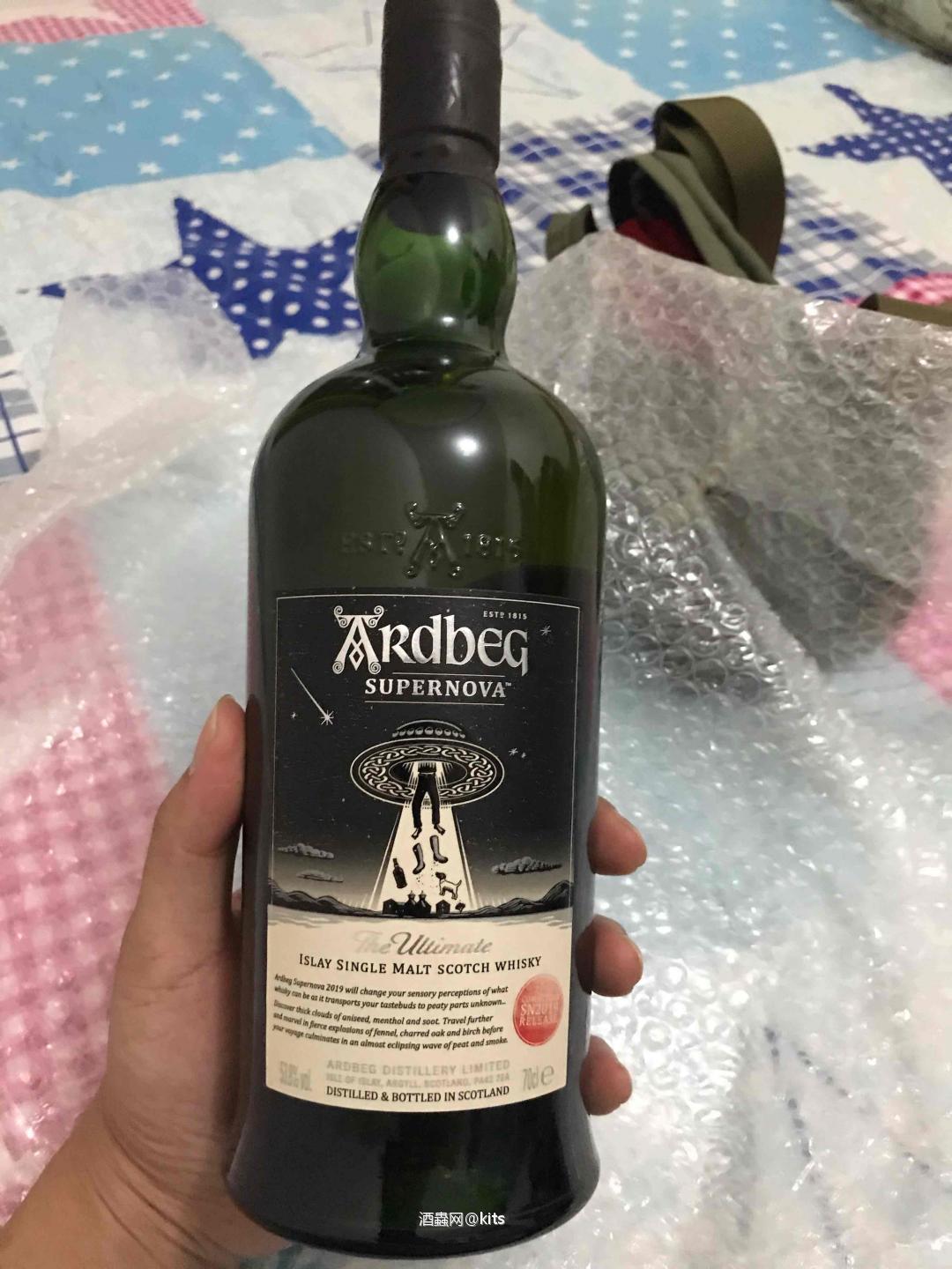 ardbeg年度限量到手了！supernova！