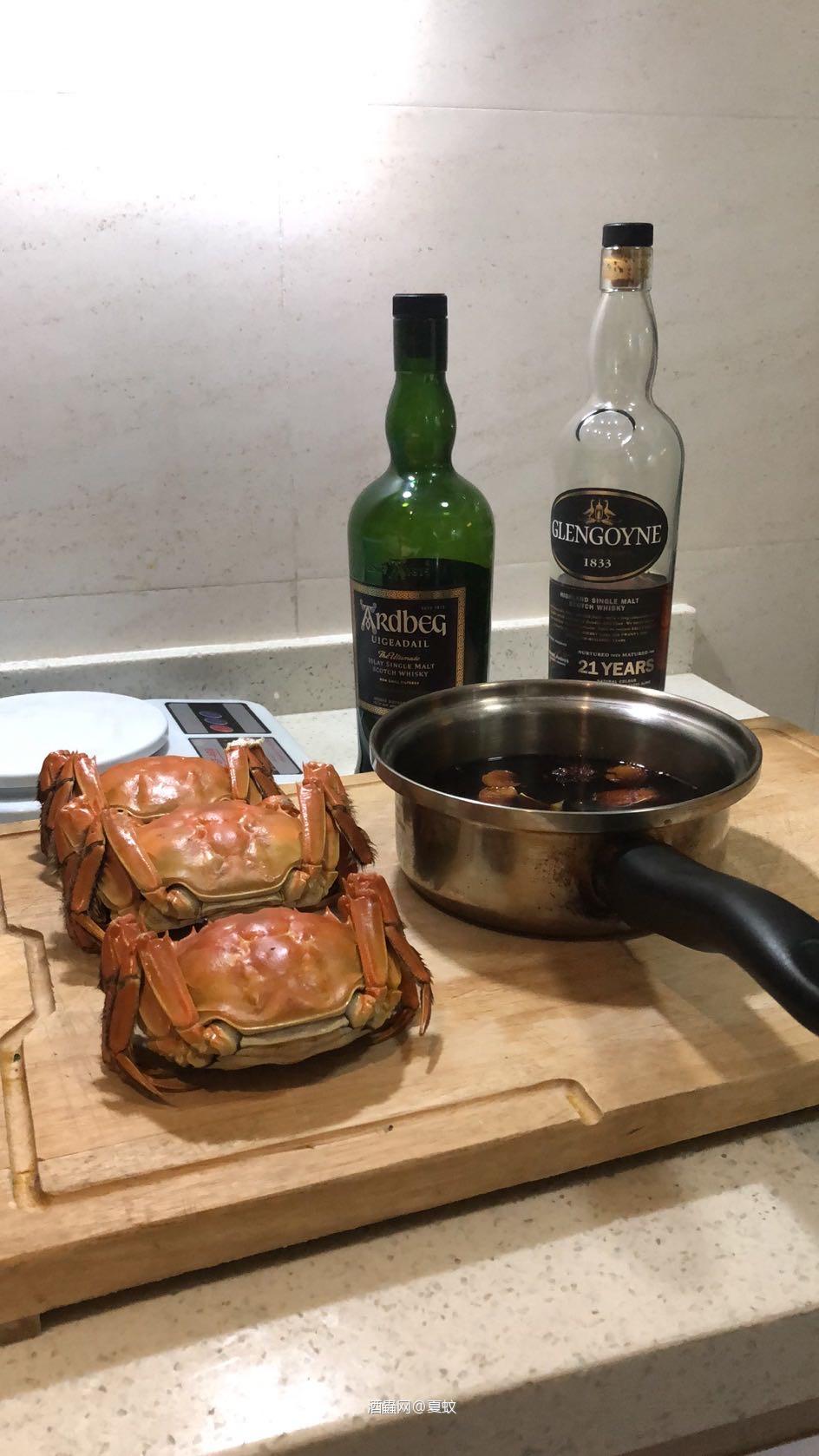 泥煤醉蟹 雪莉醉蟹