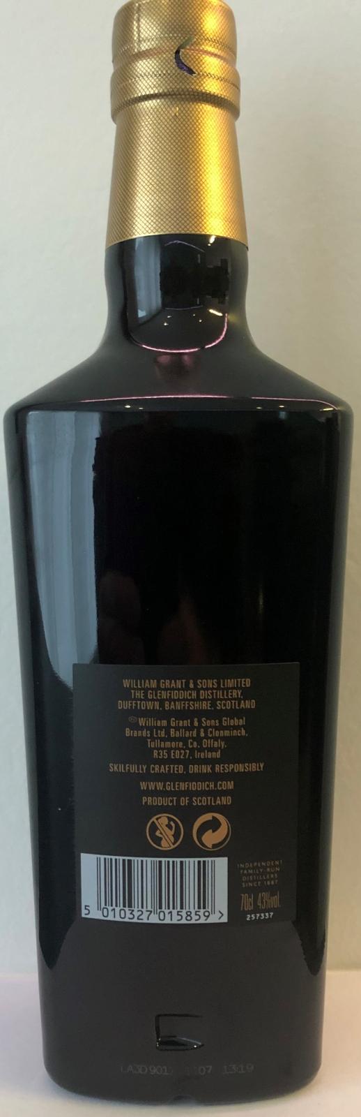 这瓶格兰菲迪的度数什么情况？