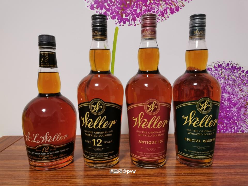 手头的几瓶Weller小麦波本