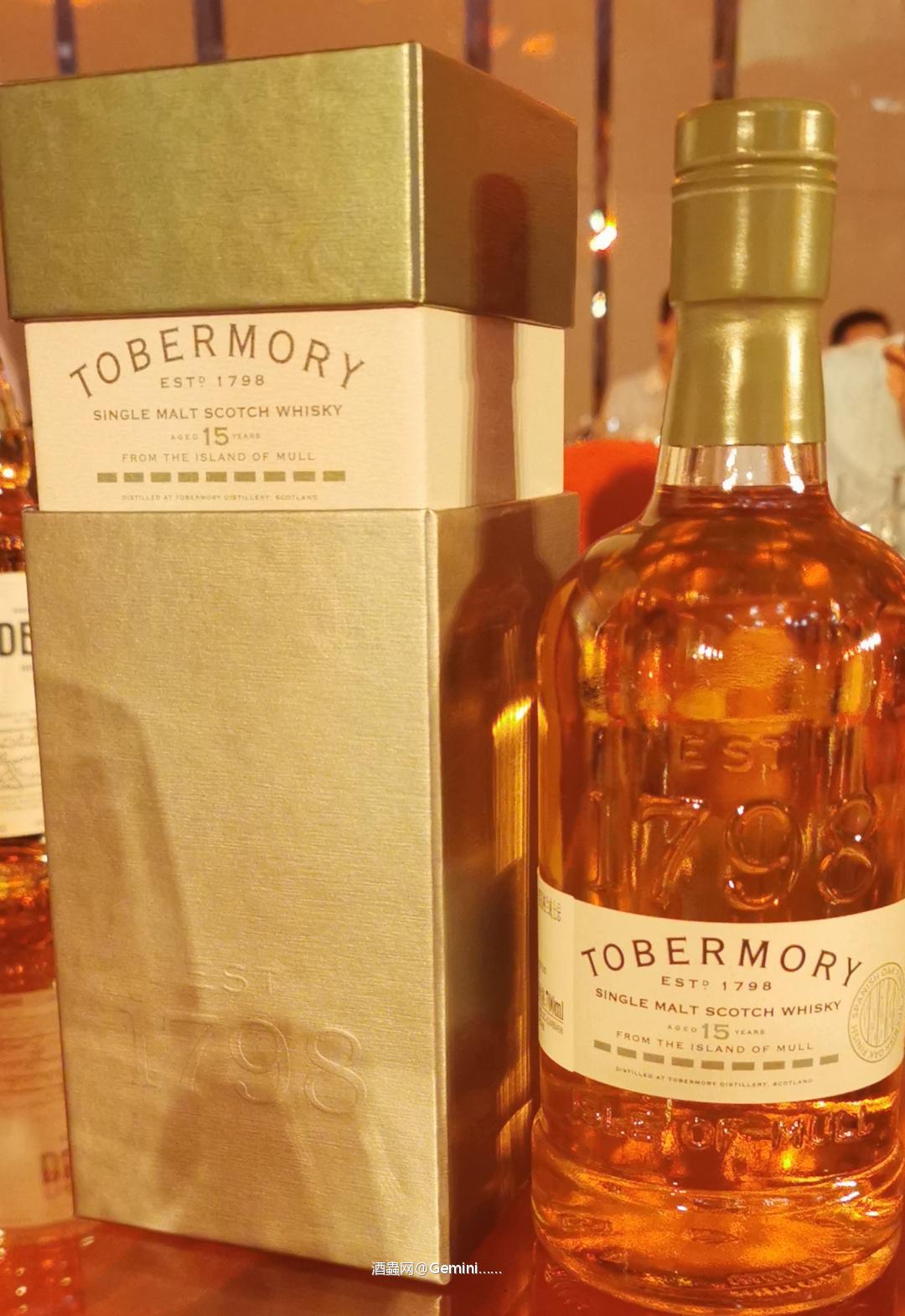 托本莫瑞15年西班牙桶