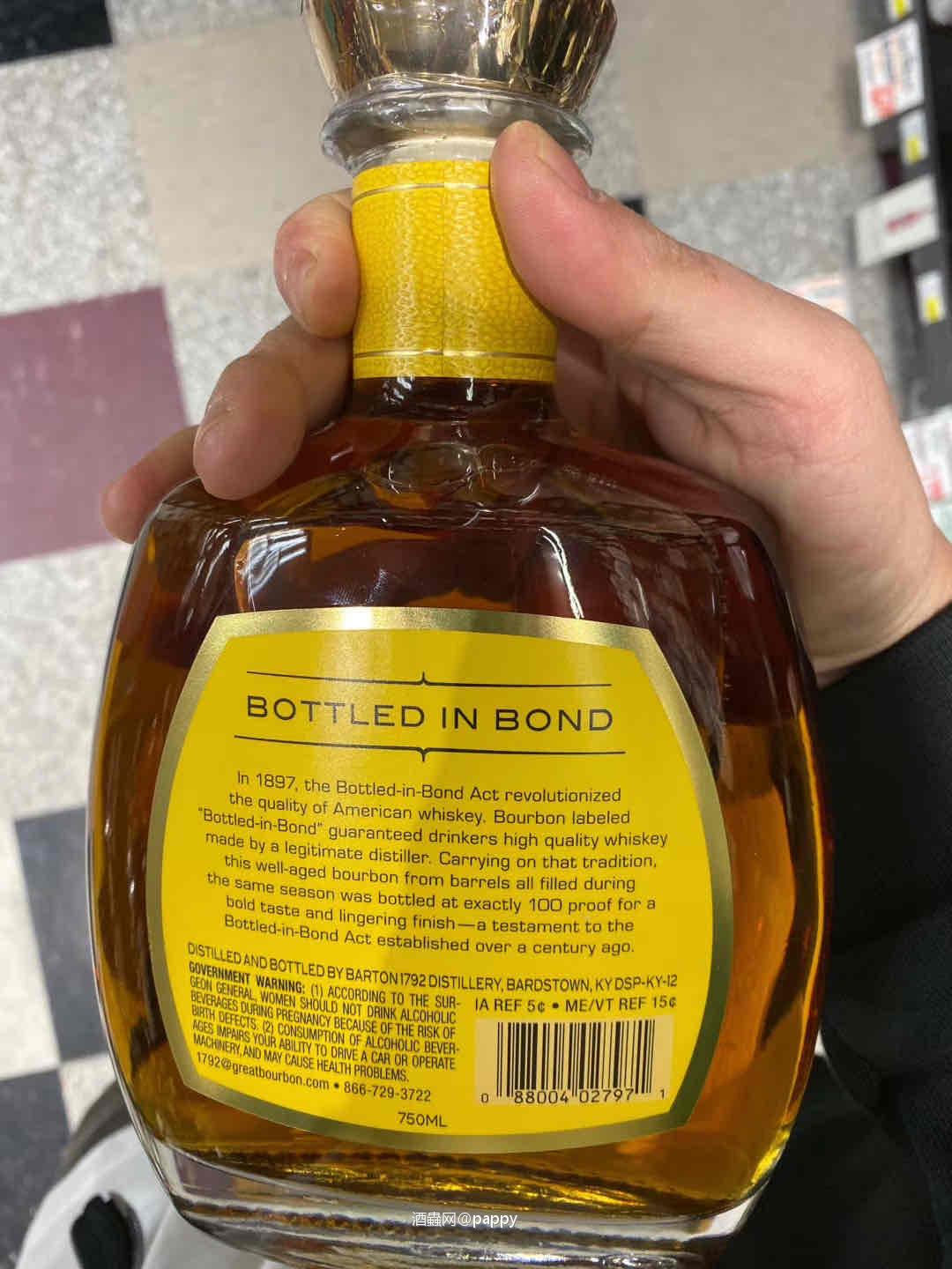 Kentucky bourbon whiskey