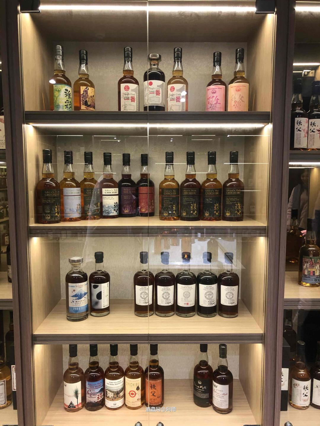 參觀前輩藏酒