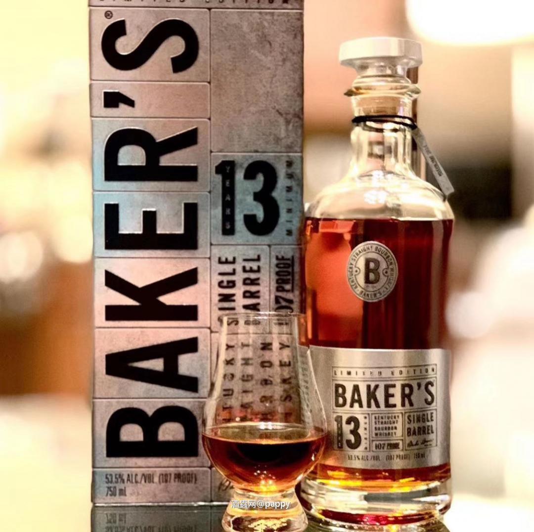 # The New Baker’s 13 2019 # Single Barrel 107 proof 53.5% Alc # Kentucky Straight Bourbon Whisky # Limited Edition