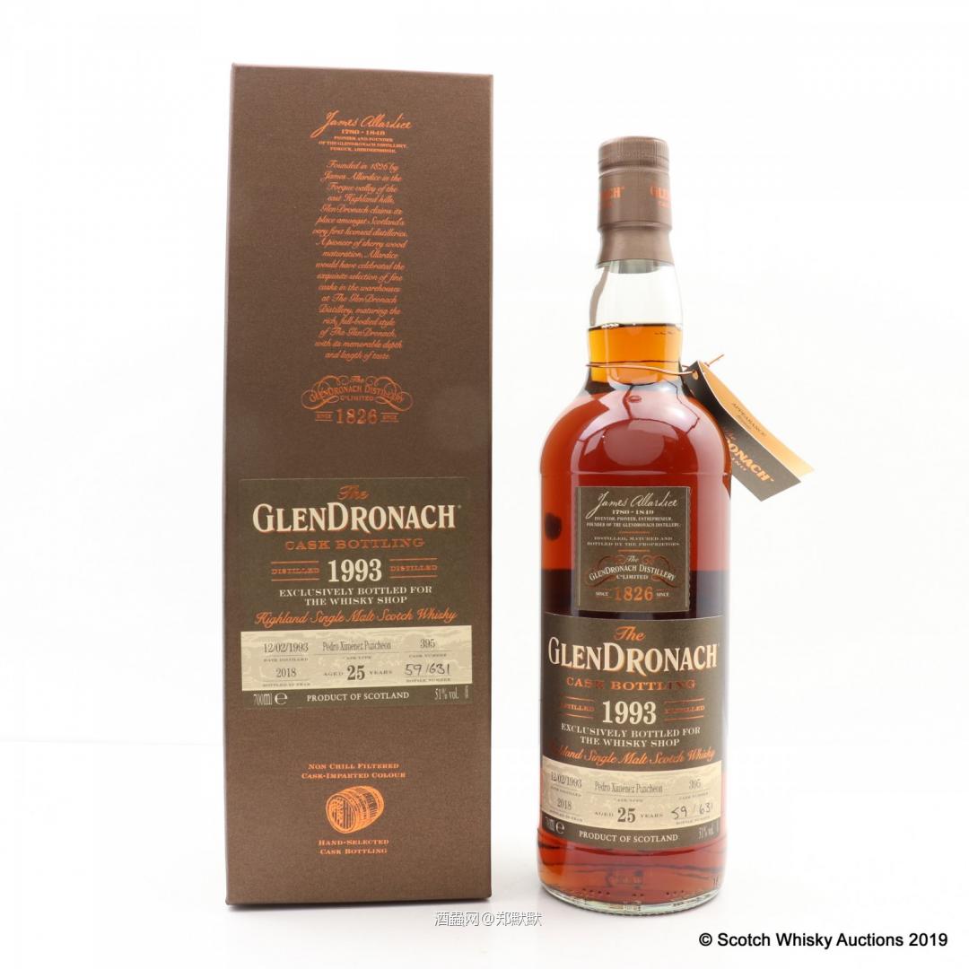 Glendronach 25 yo Single Cask 1993
