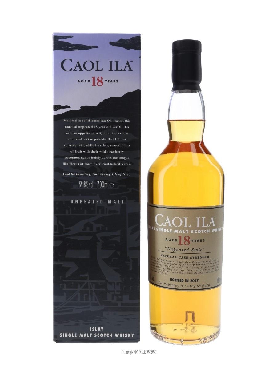 Caol Ila 18 yo 'Unpeated Style'