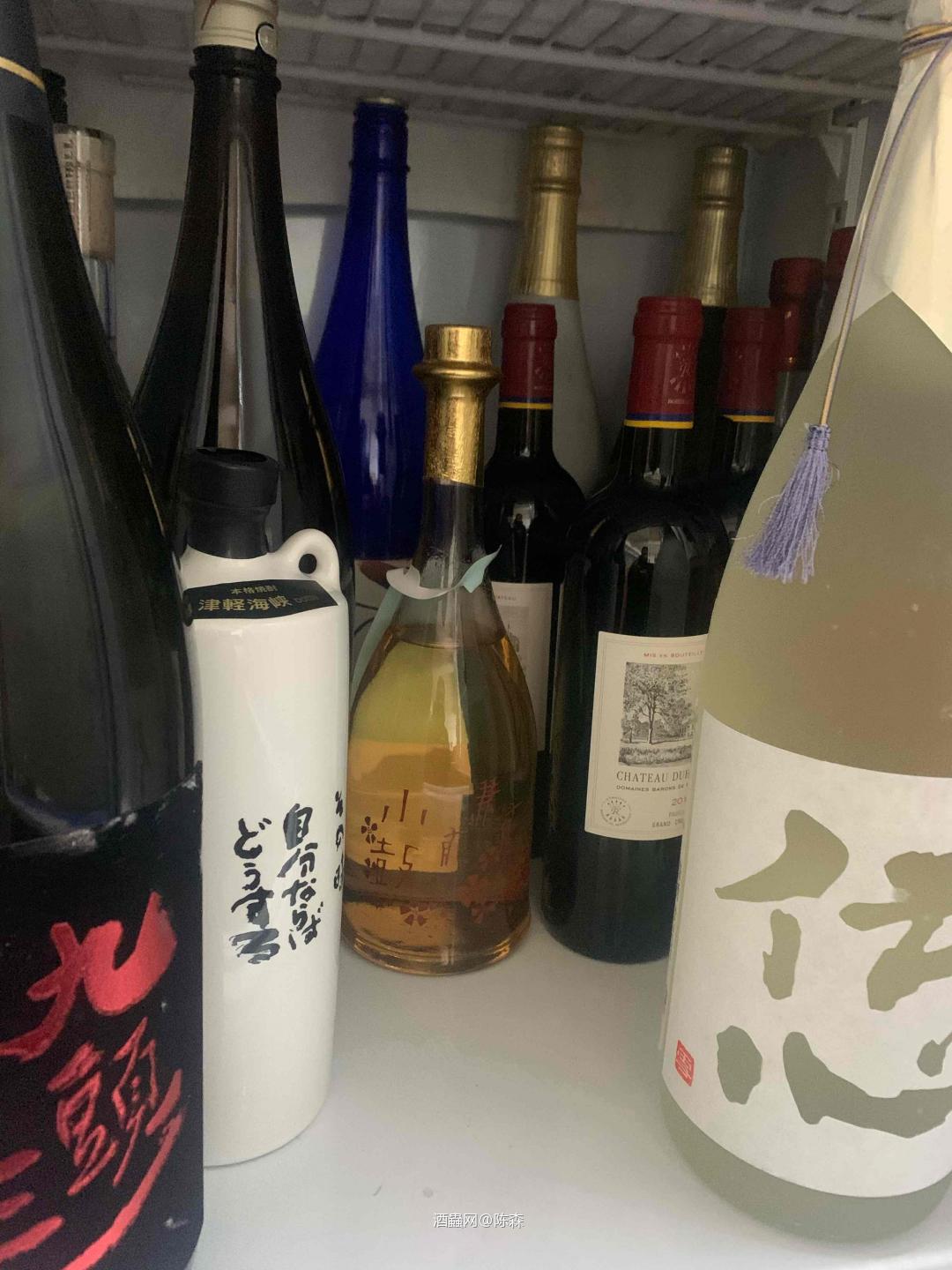 清酒有会上瘾。就是十四代还没喝过