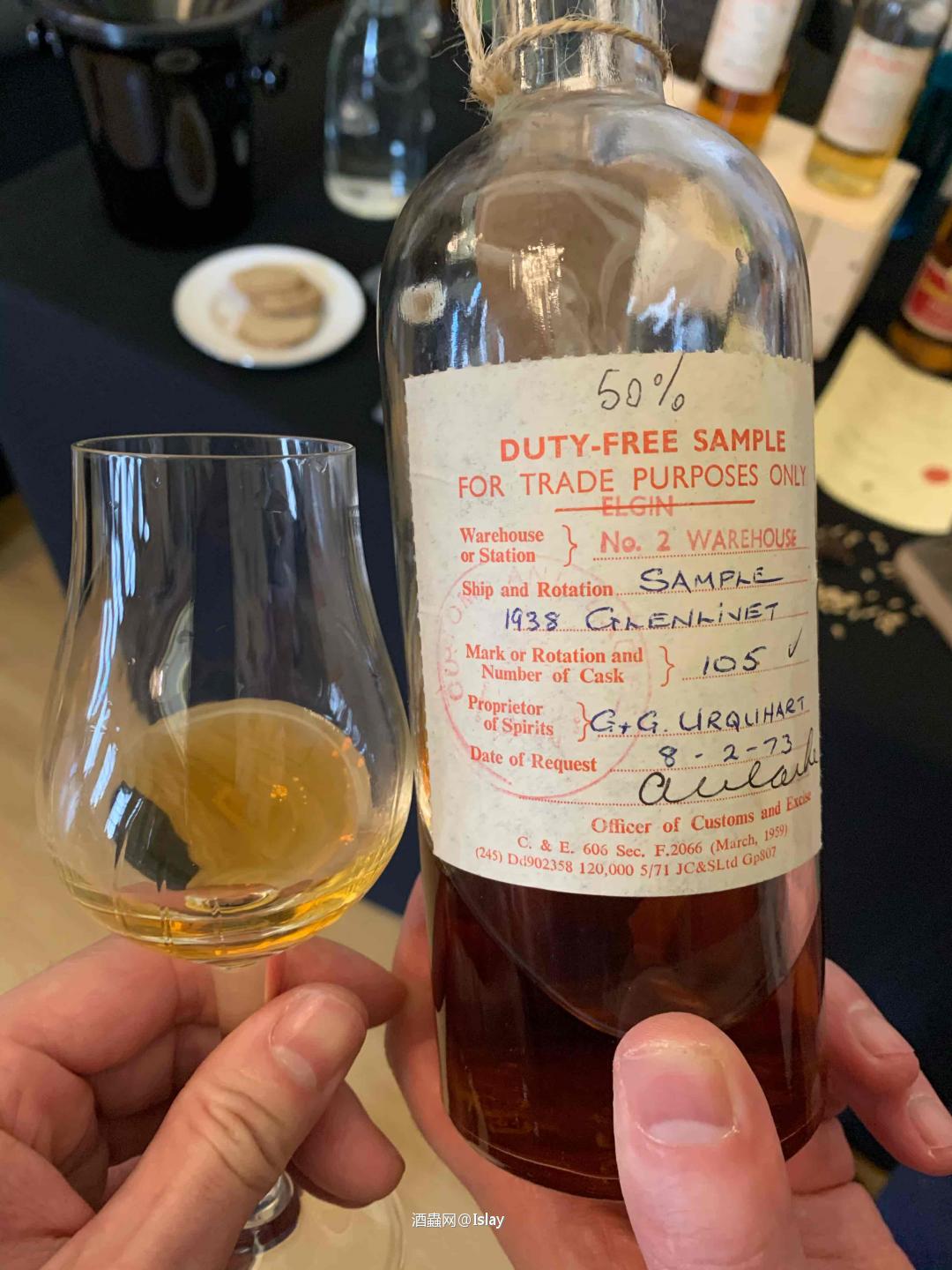 今年與G&M(Gordon & MacPhail)老酒品鑒—取消