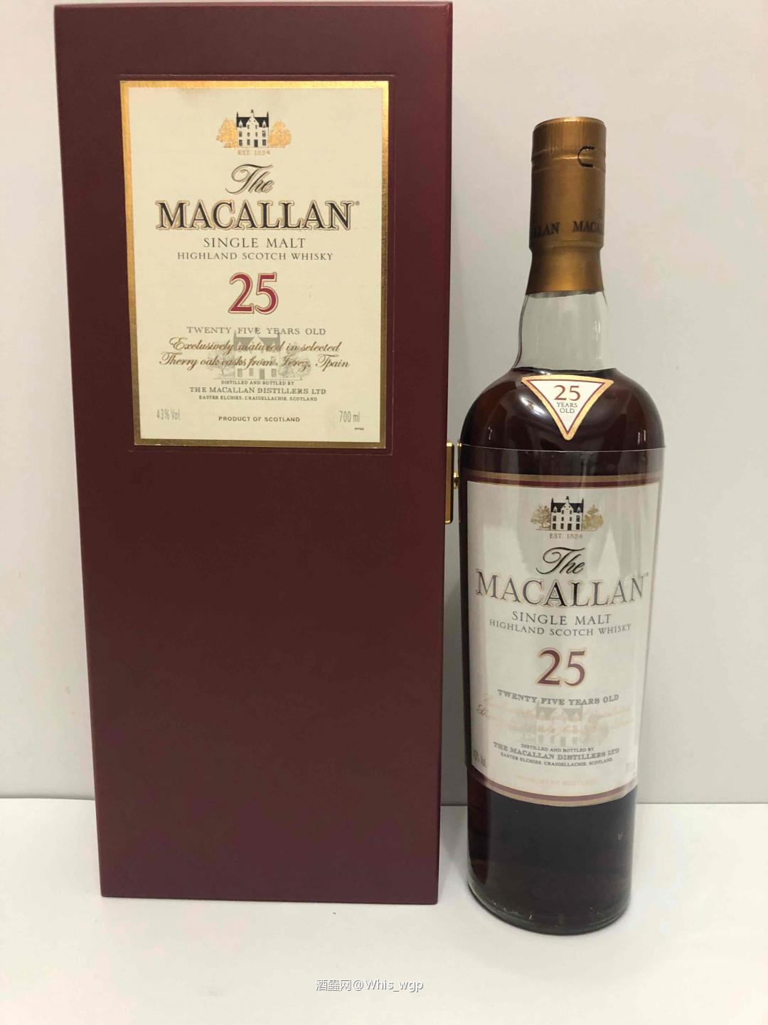 少见的木盒版M25 曼妙瓶身