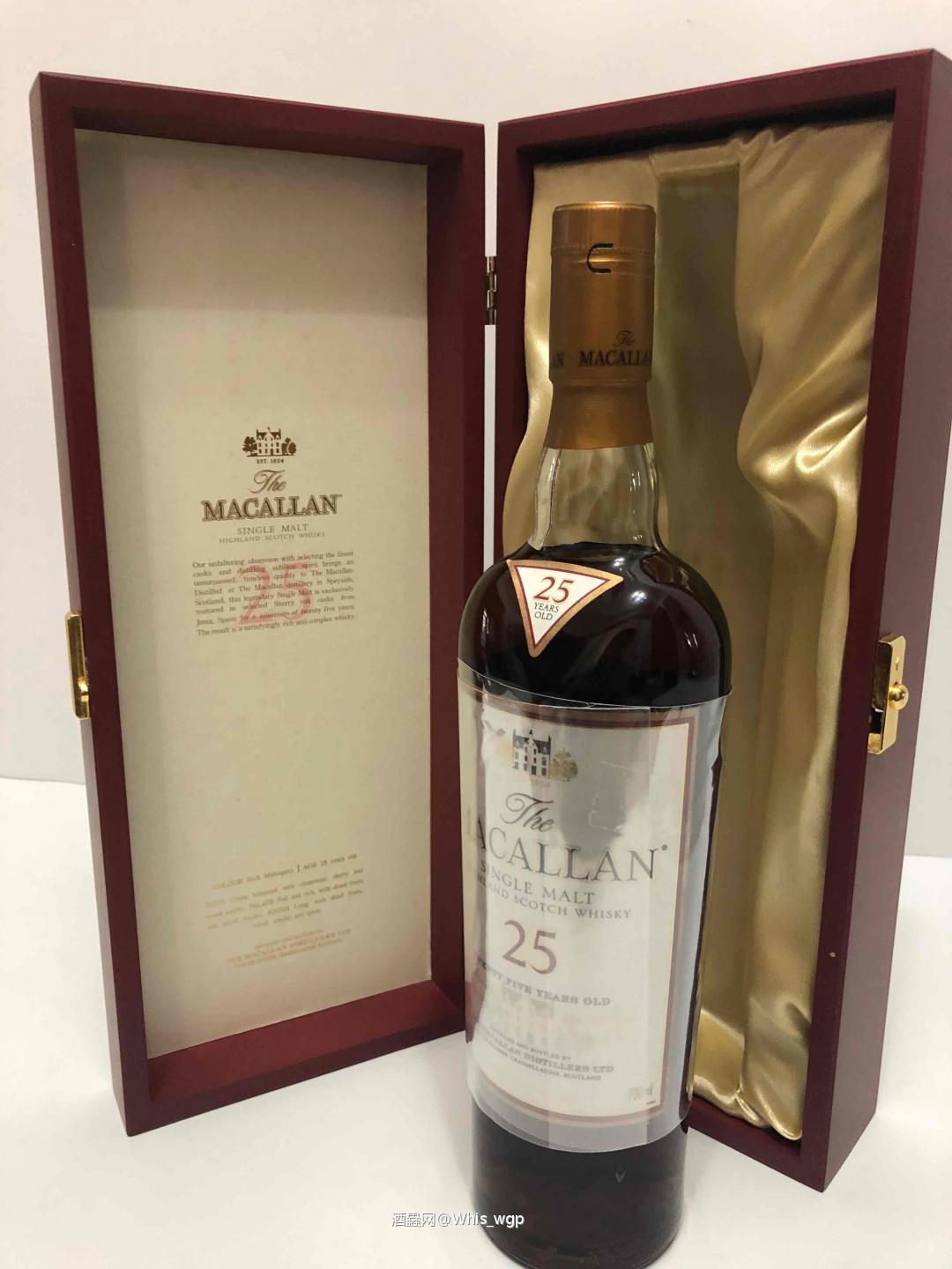 少见的木盒版M25 曼妙瓶身