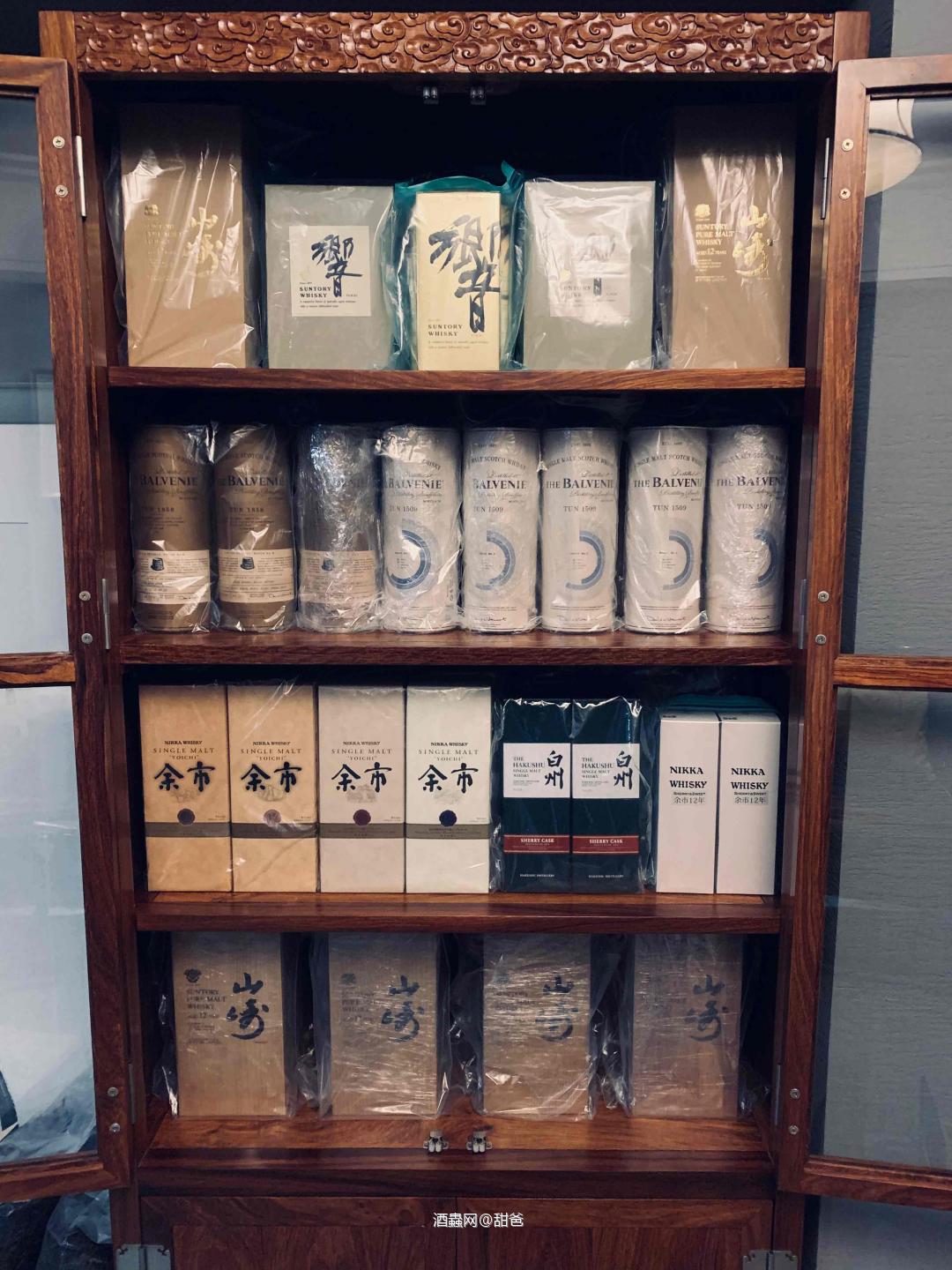 周末时间，整理一下酒柜