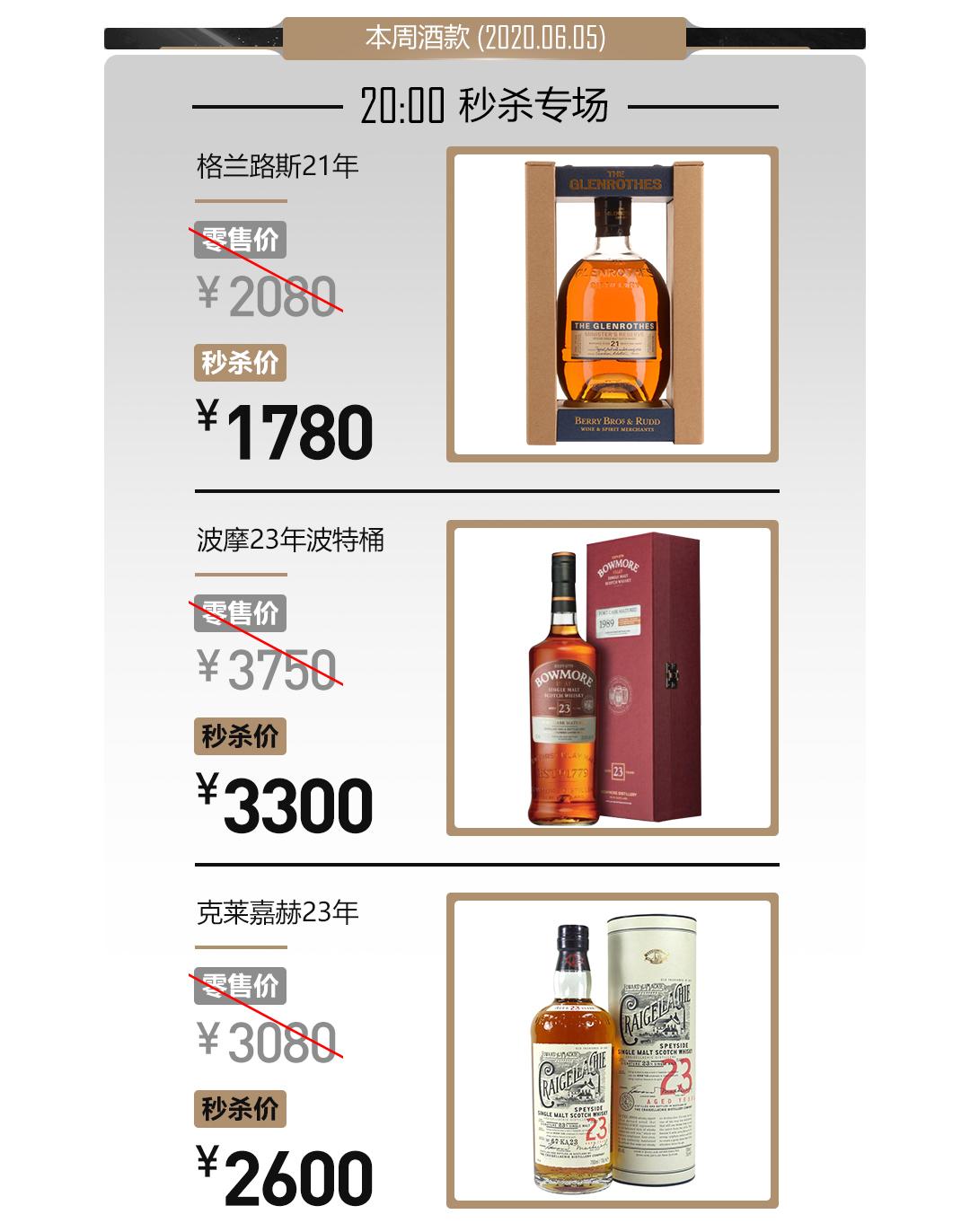 黑五狂欢·本周五晚·六款美酒·抄底奉上·抄底奉上