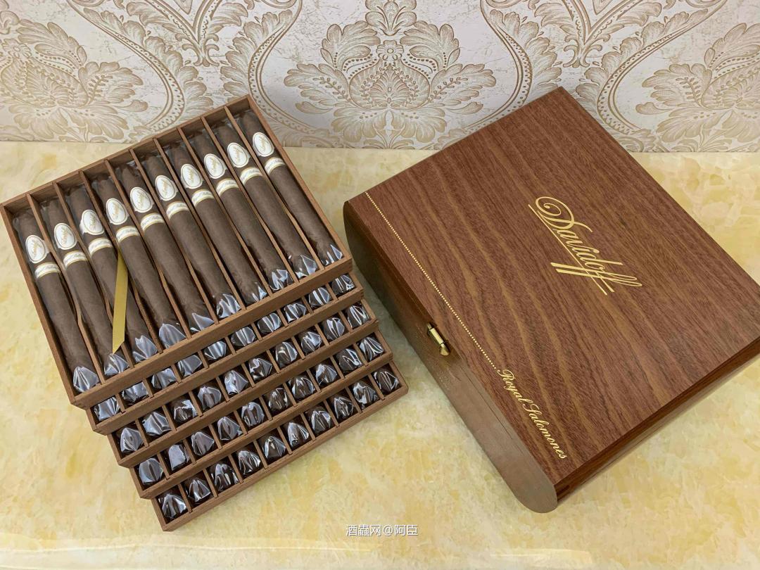 雪茄与威士忌，茄好酒好才是真的好~大卫杜夫皇家所罗门保湿盒
