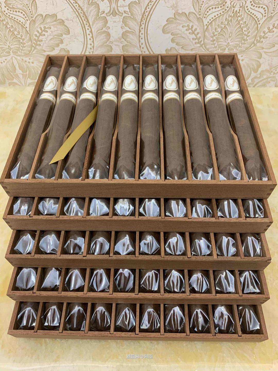 雪茄与威士忌，茄好酒好才是真的好~大卫杜夫皇家所罗门保湿盒