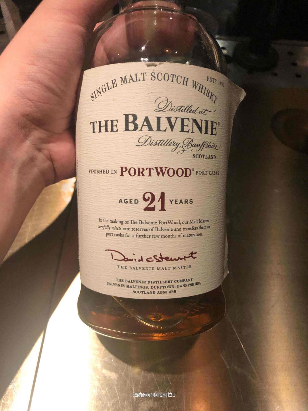 Balvenie 21 Port Wood