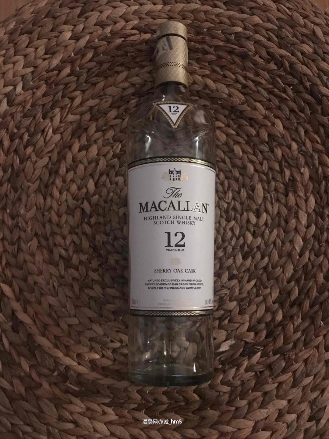 麦卡伦12雪莉单桶