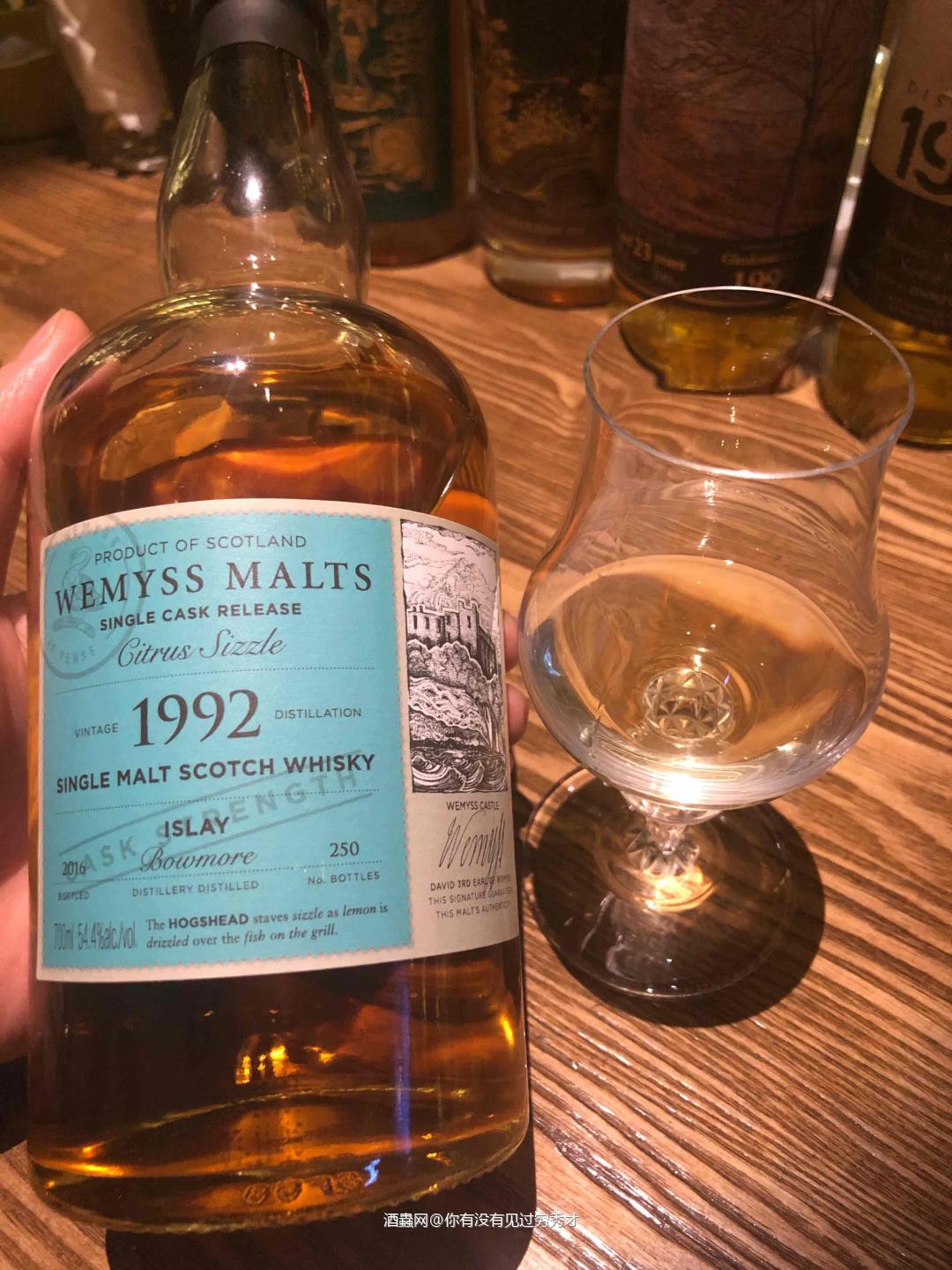 wemyss malts 1992–2016bowmore …