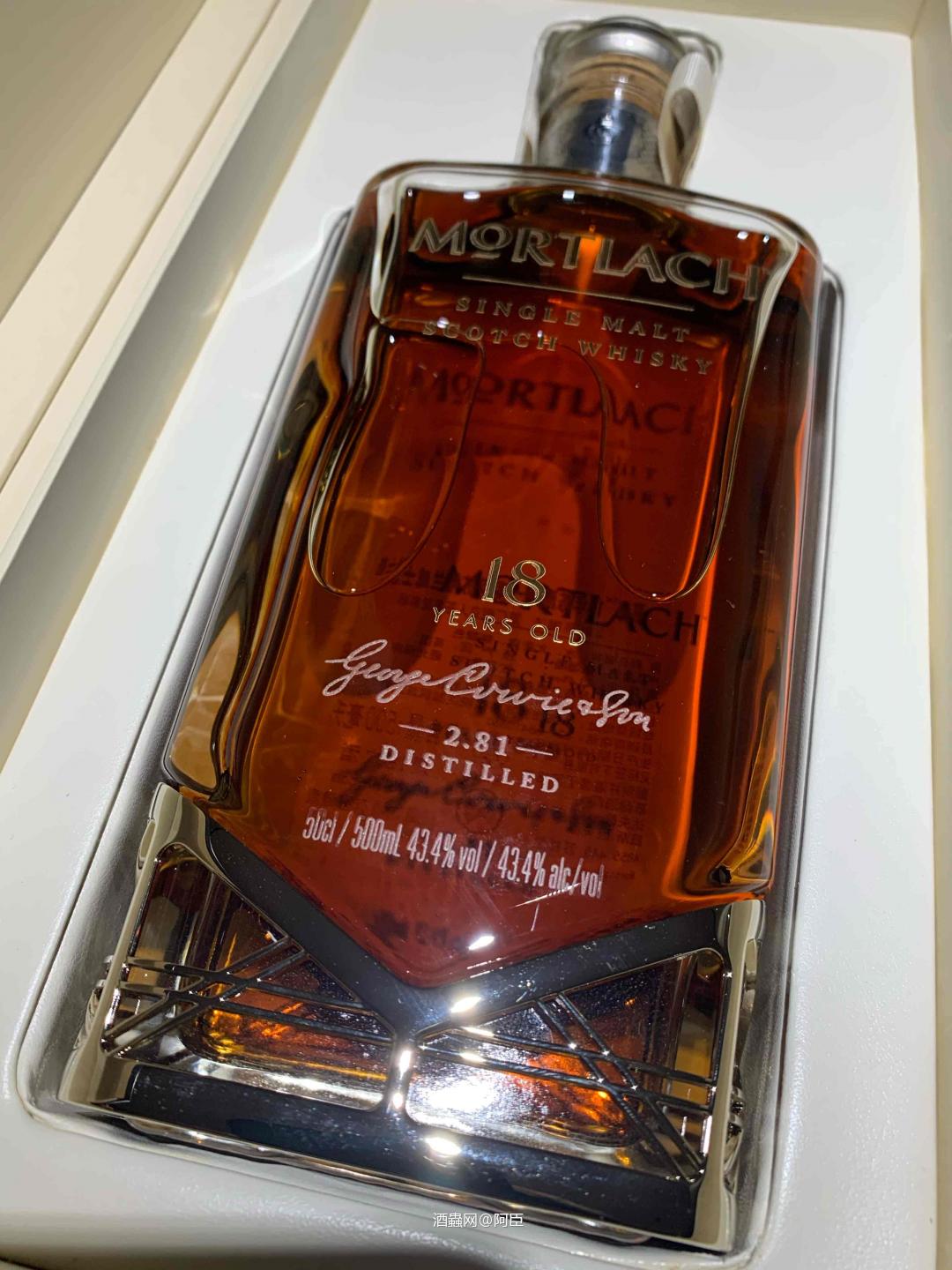 慕赫18年停产版,冲着包装买的