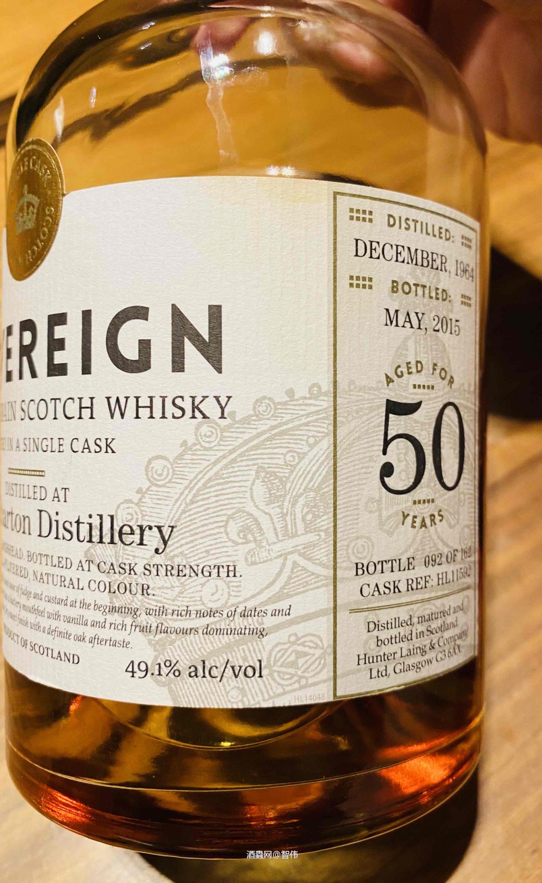 Dumbarton Distillery 1964 50 years