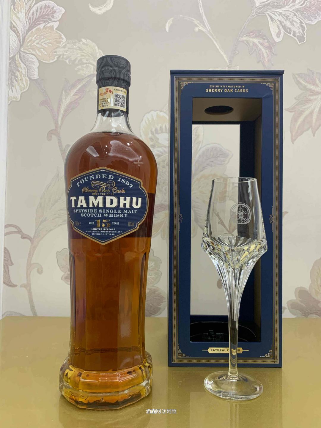 开一瓶檀都15年，檀都入门款