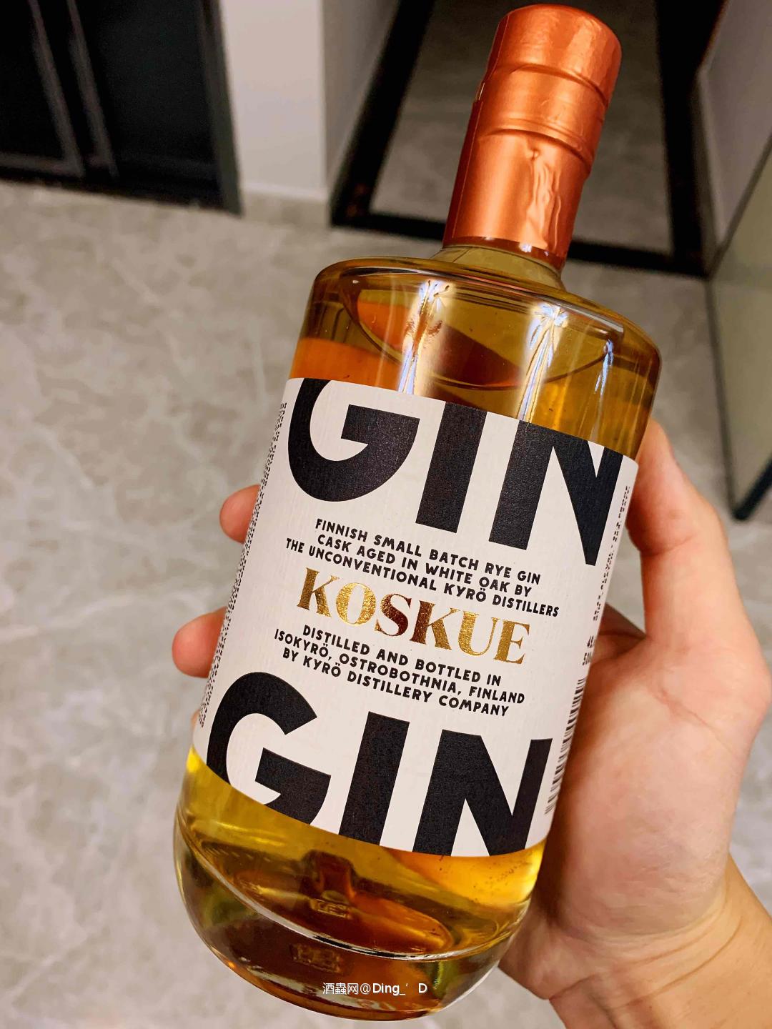 Koskue Rye Gin 陈年黑麦金酒 <p class='p'/>Ps: 小型美…