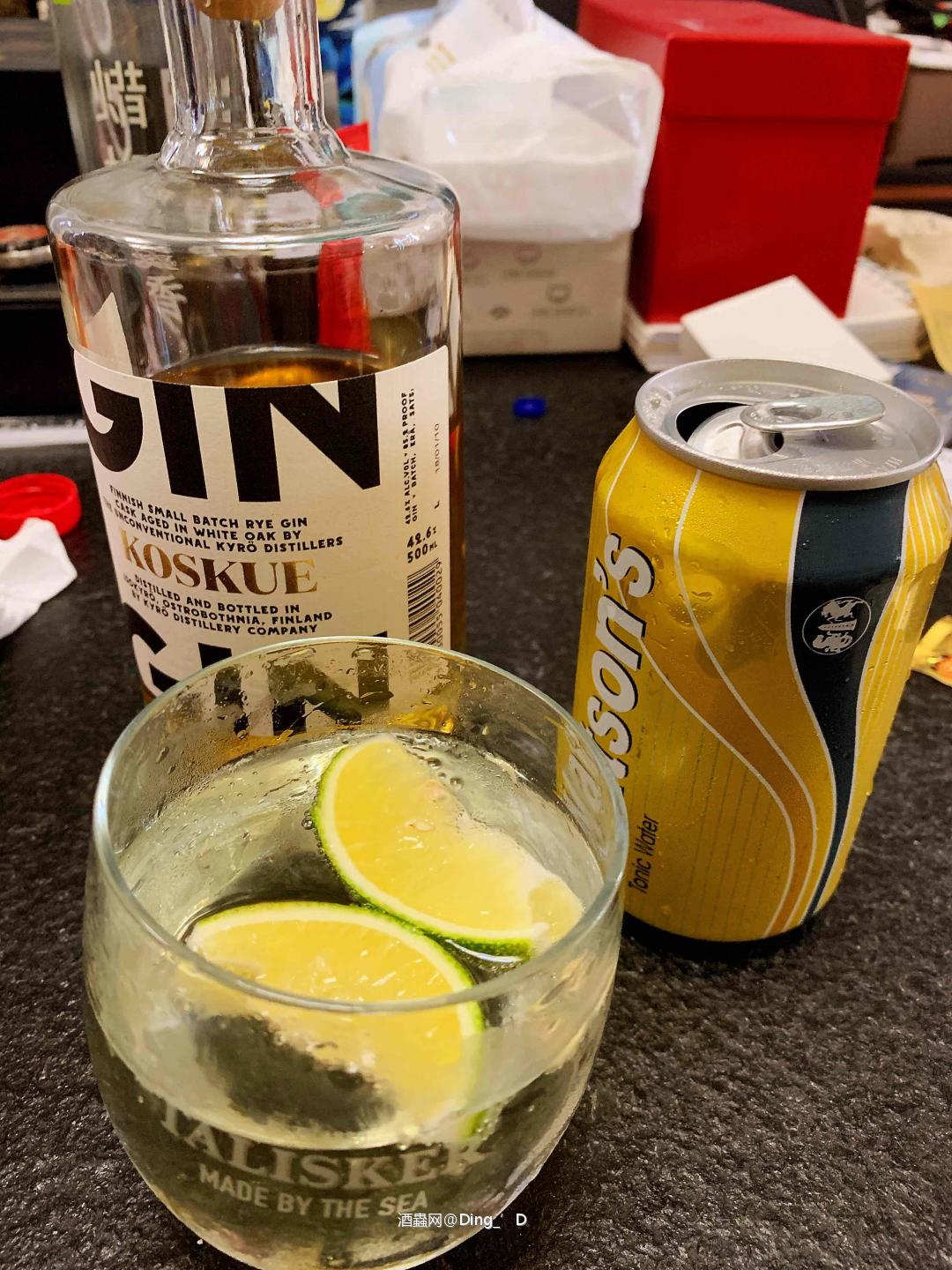 Koskue Rye Gin 陈年黑麦金酒 <p class='p'/>Ps: 小型美…