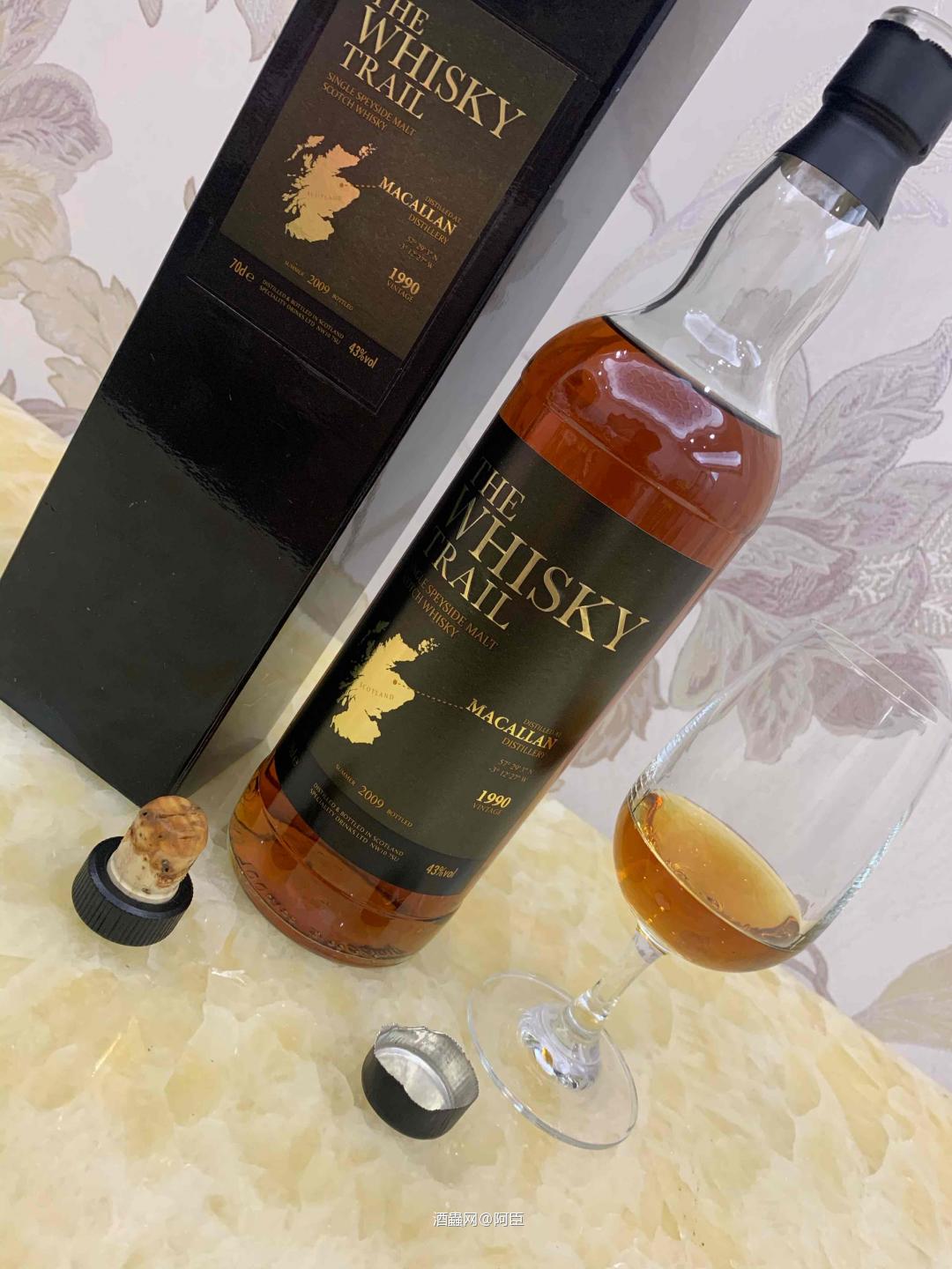 麦卡伦IB1990~2009SMS,优雅柔和的雪莉风味威士忌