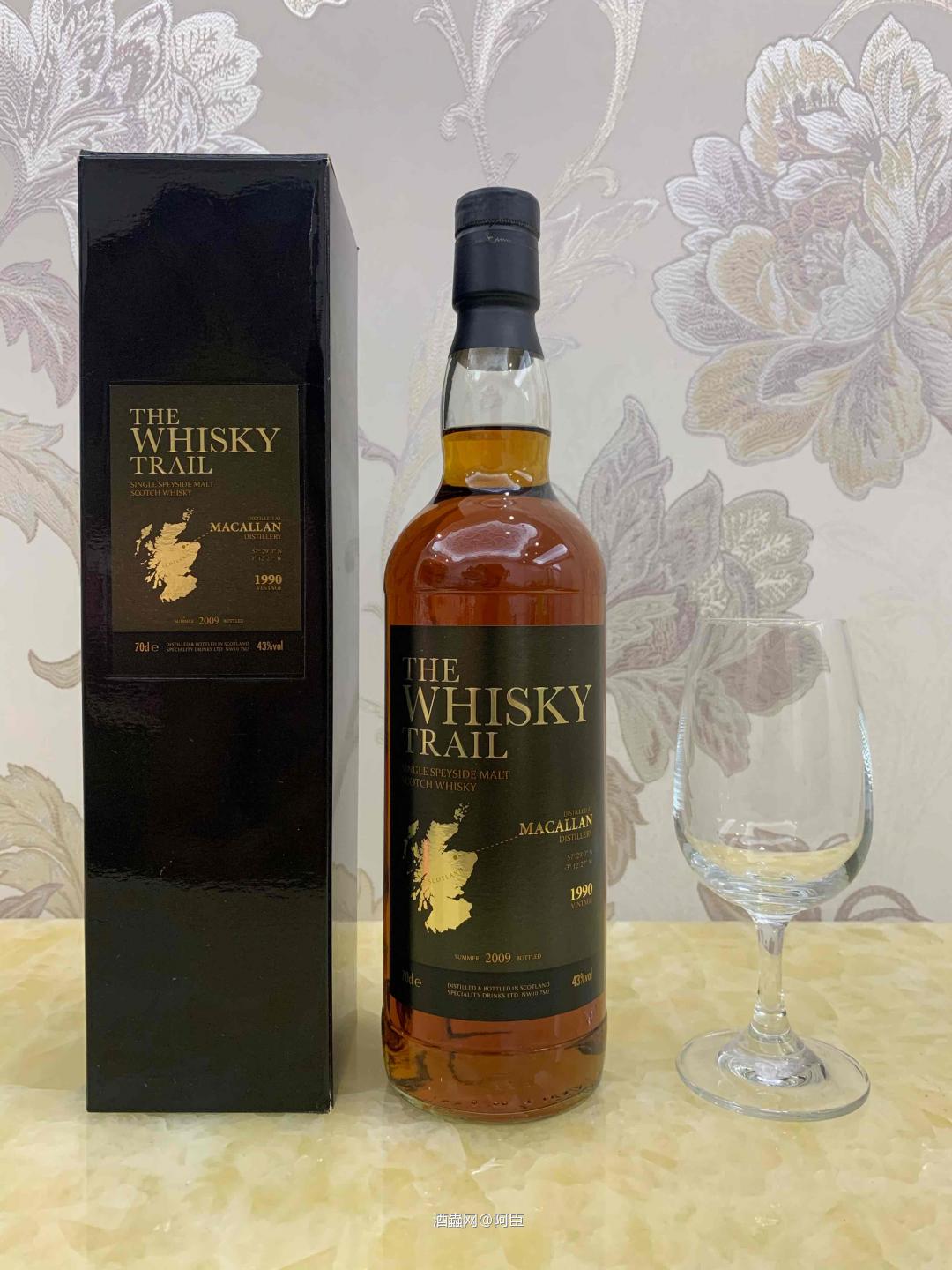 麦卡伦IB1990~2009SMS，优雅柔和的雪莉风味威士忌