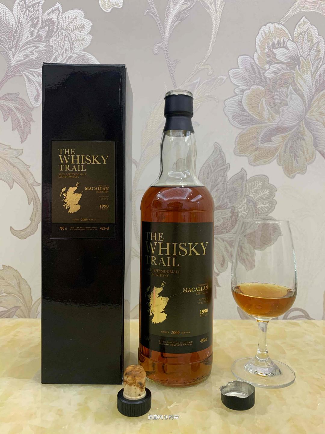 麦卡伦IB1990~2009SMS，优雅柔和的雪莉风味威士忌