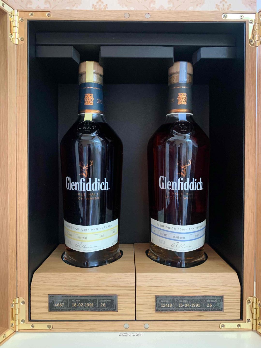 格兰菲迪130周年，这包装都值不少钱了