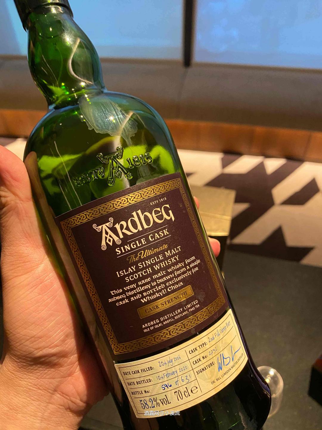 Ardbeg 2006，2792#酒评