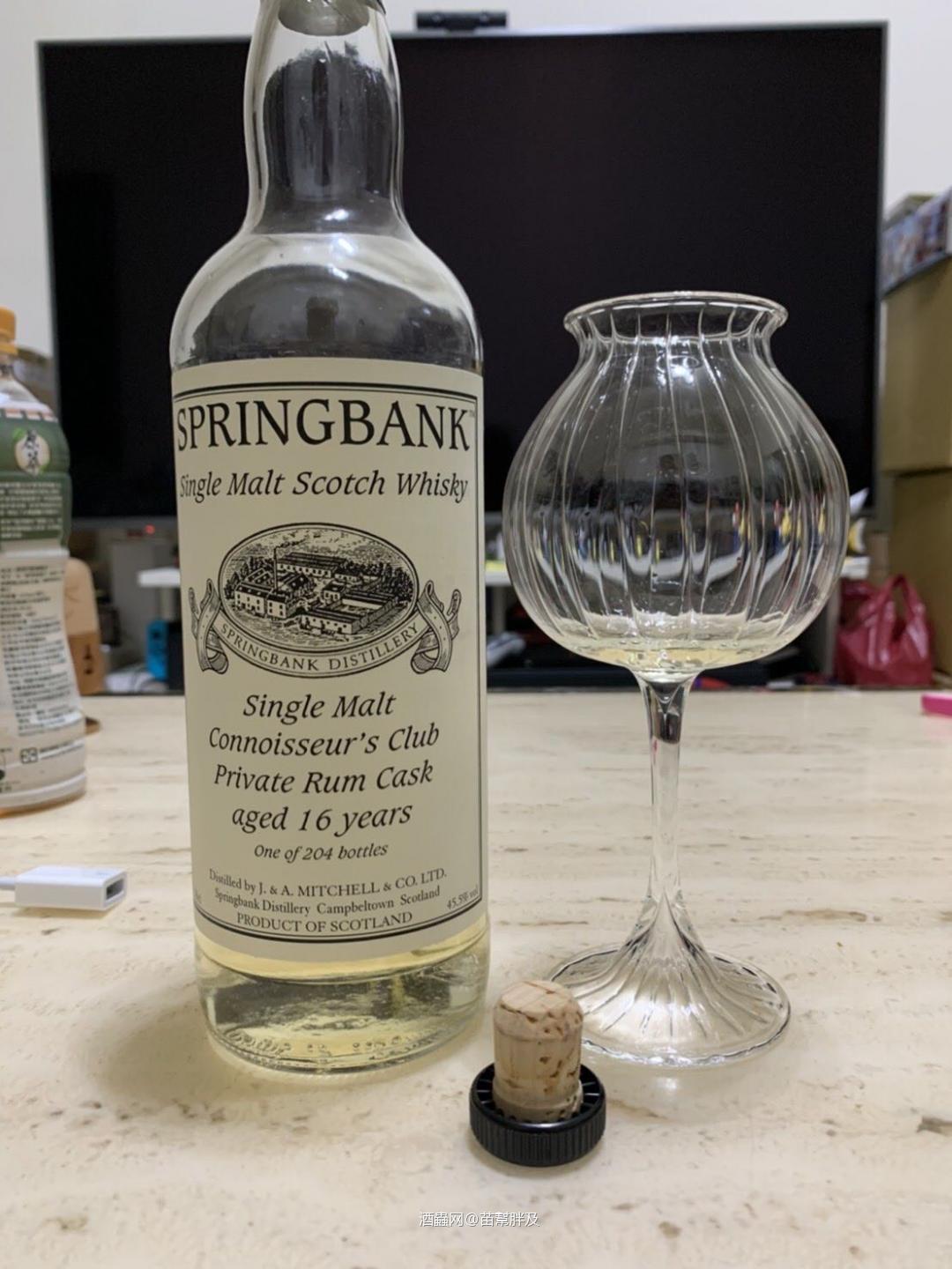 最近开瓶的云顶白标springbank Private cask个个都很不错耶。