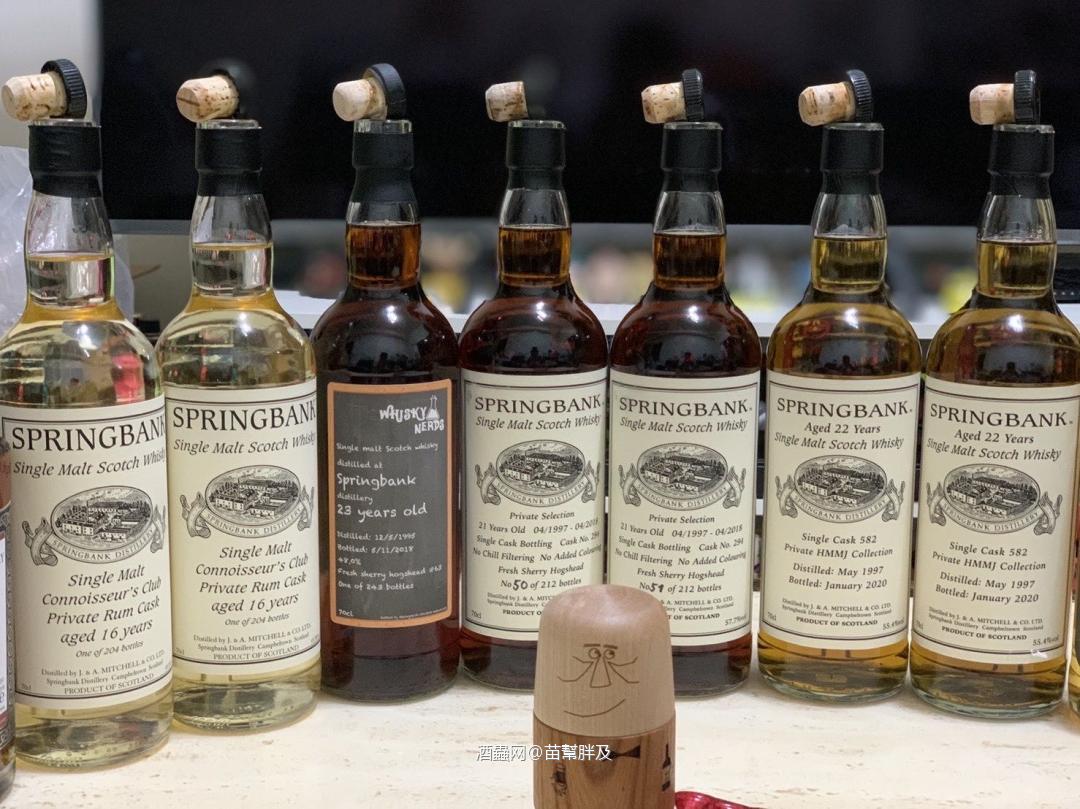 最近开瓶的云顶白标springbank Private cask个个都很不错耶。