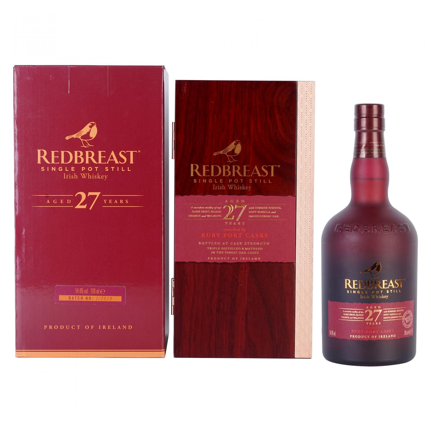 Redbreast 知更鸟27年