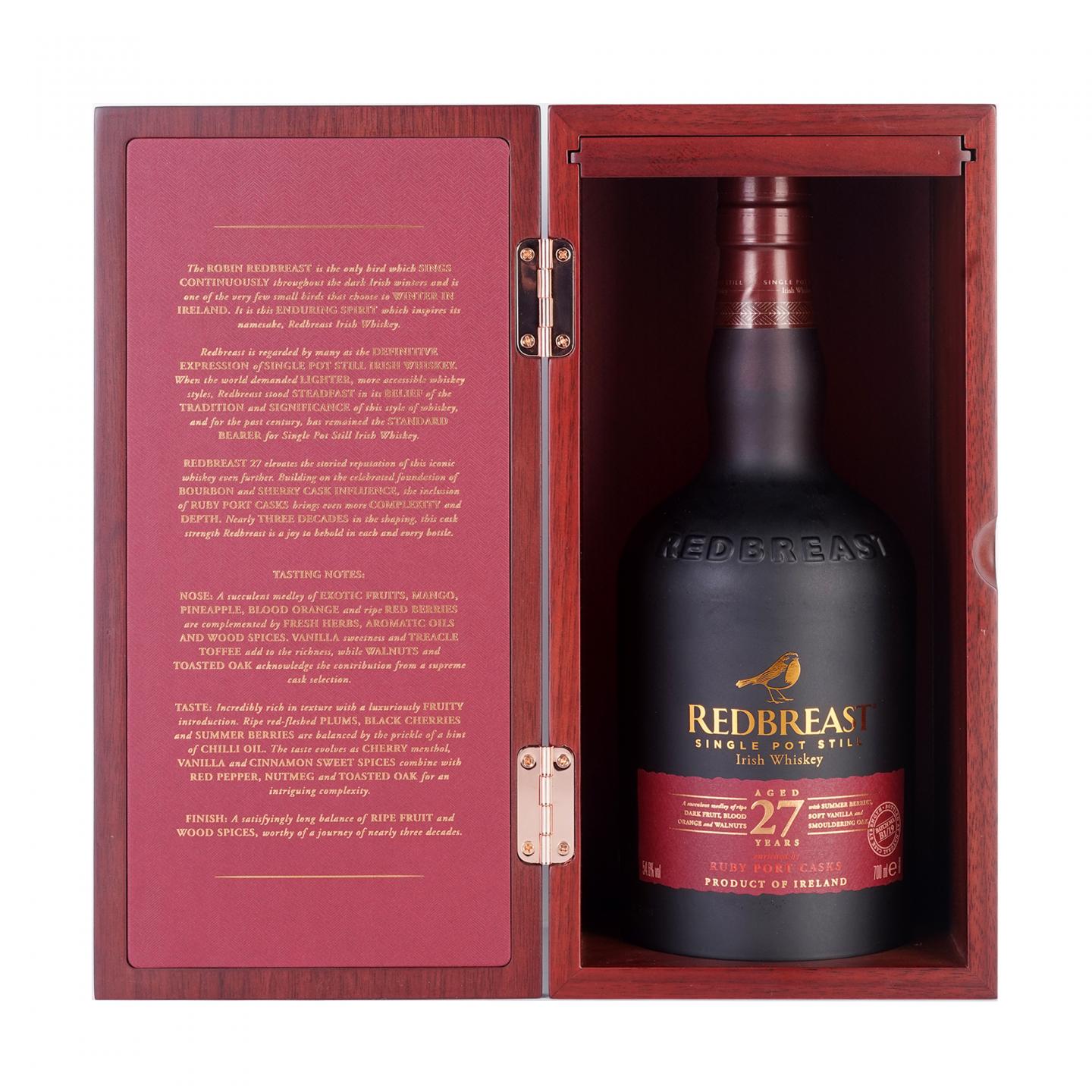 Redbreast 知更鸟27年