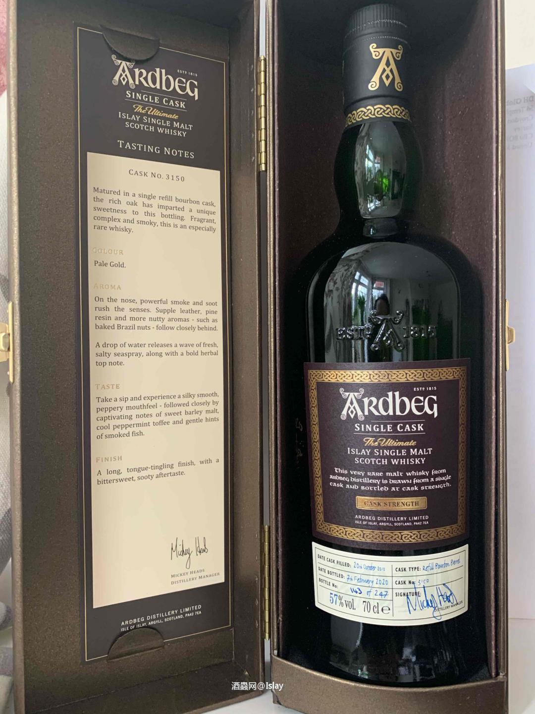 Ardbeg掌門人—Mickey Heads榮休日紀念版