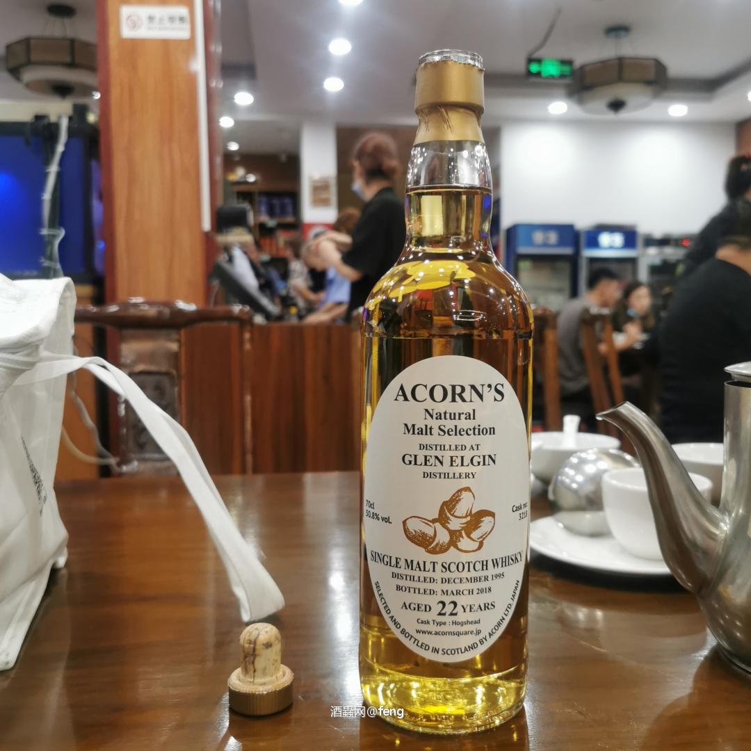 Acorn装瓶Glen Elgin 22年单桶桶强ib