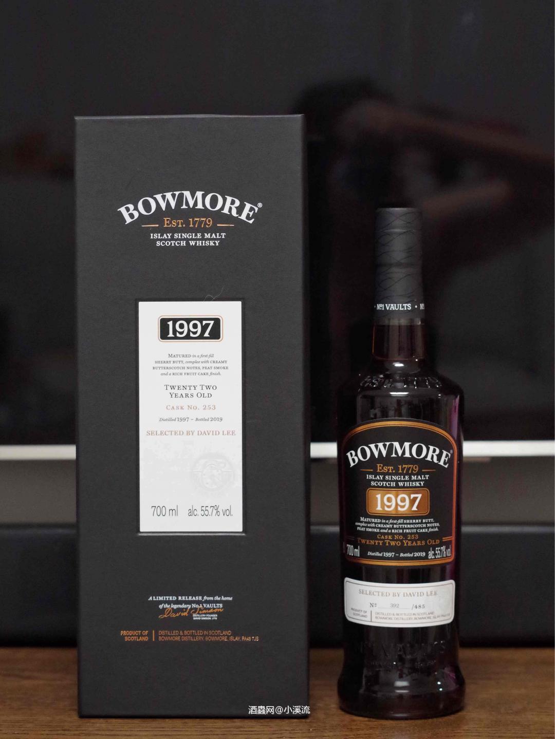 Bowmore 1997（CWS2020，Selected by David Lee）