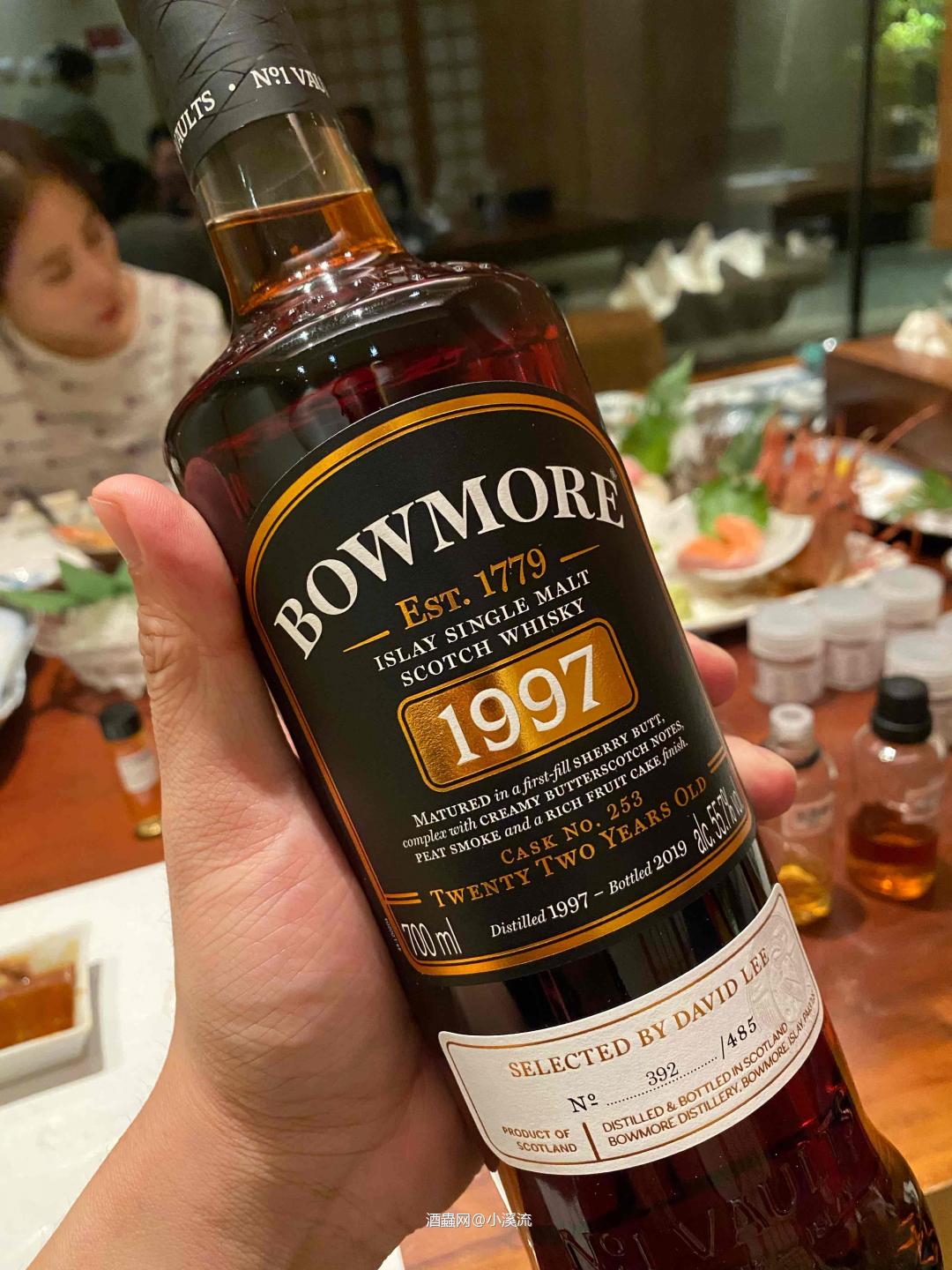 Bowmore 1997（CWS2020，Selected by David Lee）